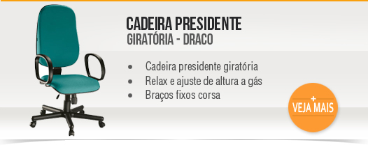 Cadeira Presidente Draco